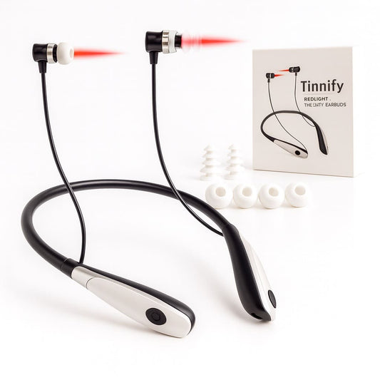 Tinnify – Red Light Therapy Earbuds