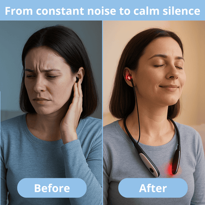Tinnify – Red Light Therapy Earbuds